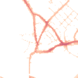 Daytime road noise heatmap for DT11 7PX