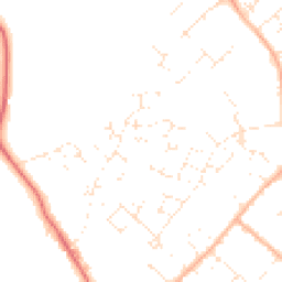 Daytime road noise heatmap for DT11 7UH