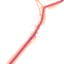 Daytime road noise heatmap for DT11 8BS