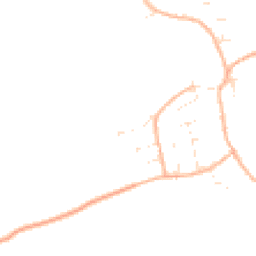 Daytime road noise heatmap for DT11 8DZ