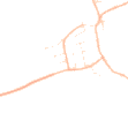 Daytime road noise heatmap for DT11 8EB