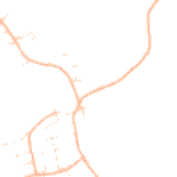 Daytime road noise heatmap for DT11 8EG