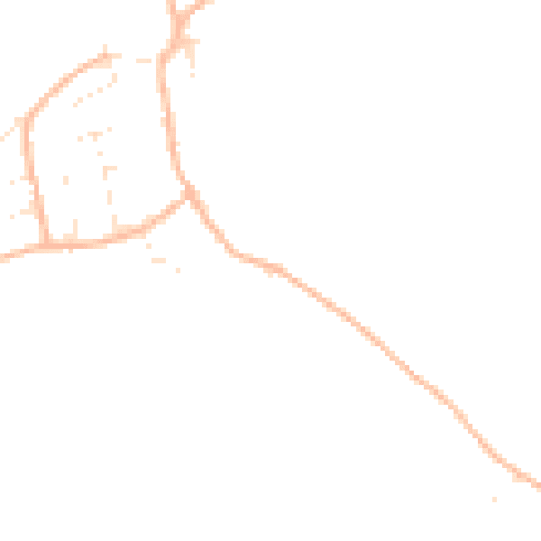 Daytime road noise heatmap for DT11 8ET