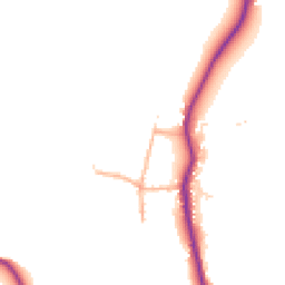 Daytime road noise heatmap for DT11 8FJ