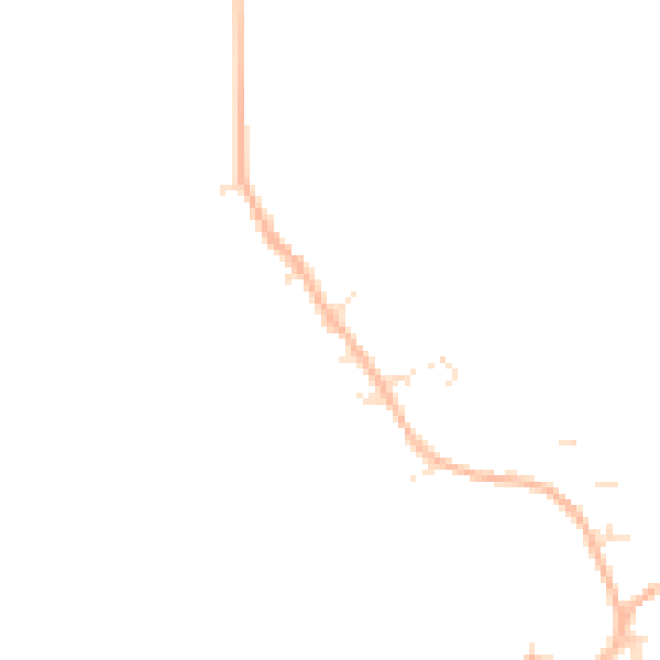 Daytime road noise heatmap for DT11 8HD