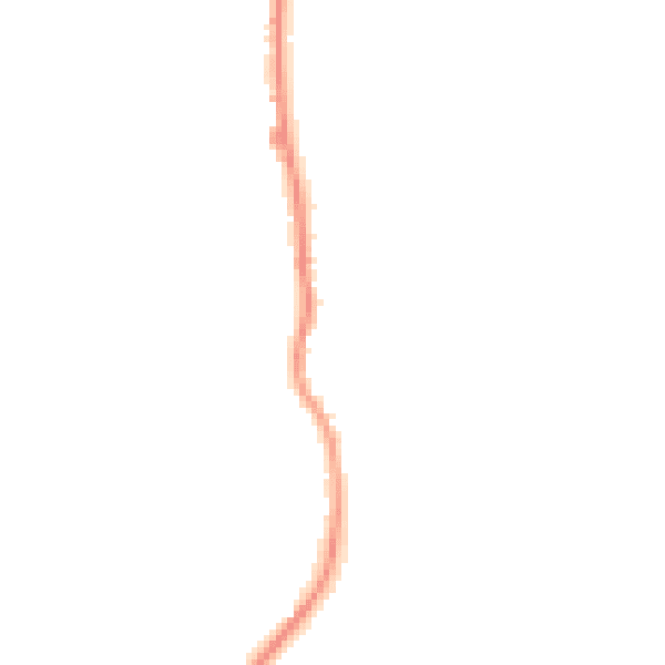 Night-time road noise heatmap for DT11 8LW
