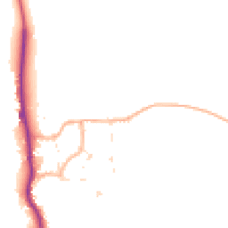 Daytime road noise heatmap for DT11 8NN