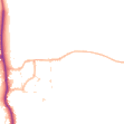 Daytime road noise heatmap for DT11 8NT