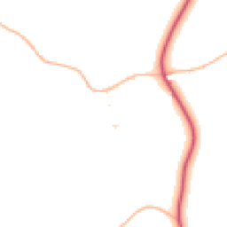 Daytime road noise heatmap for DT11 8PD