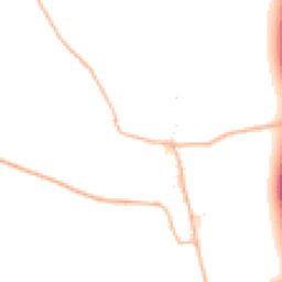 Daytime road noise heatmap for DT11 8QQ