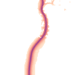 Daytime road noise heatmap for DT11 8QS