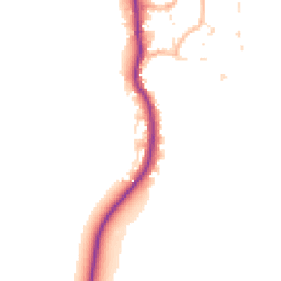 Daytime road noise heatmap for DT11 8QT