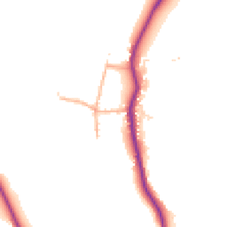 Daytime road noise heatmap for DT11 8TG