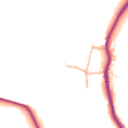 Daytime road noise heatmap for DT11 8TJ
