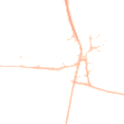 Daytime road noise heatmap for DT11 9BY