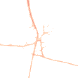 Daytime road noise heatmap for DT11 9BZ