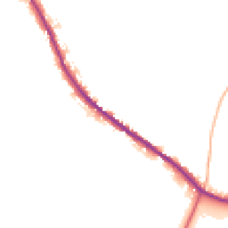 Daytime road noise heatmap for DT11 9DN