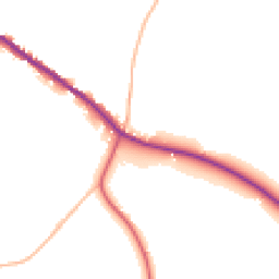 Daytime road noise heatmap for DT11 9EB
