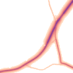 Daytime road noise heatmap for DT11 9ES