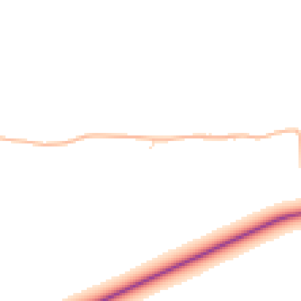Daytime road noise heatmap for DT11 9HE