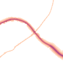 Daytime road noise heatmap for DT11 9JF