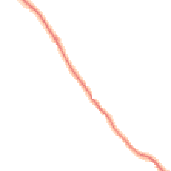 Night-time road noise heatmap for DT11 9LG