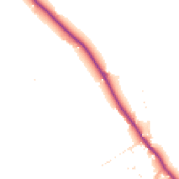 Daytime road noise heatmap for DT11 9NN