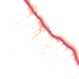 Daytime road noise heatmap for DT11 9PB