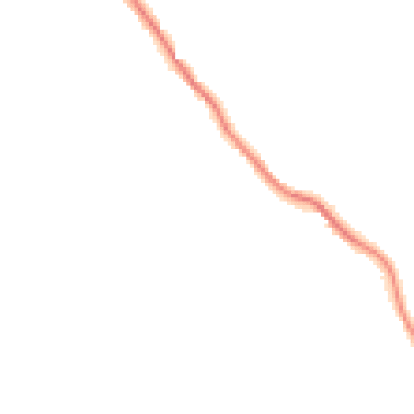 Night-time road noise heatmap for DT11 9PB