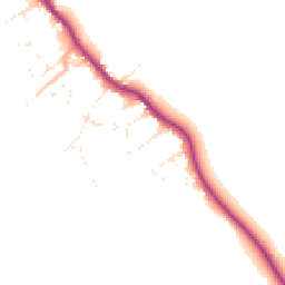Daytime road noise heatmap for DT11 9PF