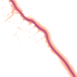 Daytime road noise heatmap for DT11 9PG