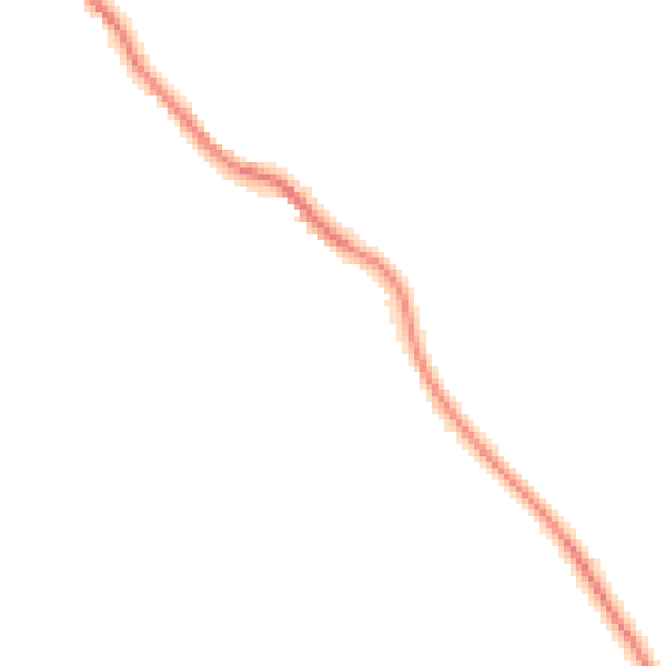 Night-time road noise heatmap for DT11 9PG