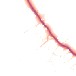 Daytime road noise heatmap for DT11 9PL