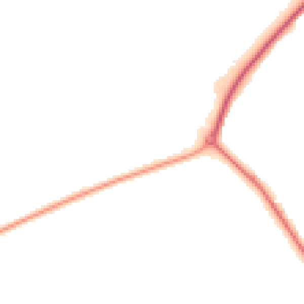 Night-time road noise heatmap for DT11 9PY