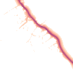 Daytime road noise heatmap for DT11 9QA