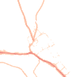 Daytime road noise heatmap for DT2 0AE