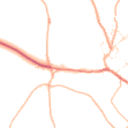Daytime road noise heatmap for DT2 0AS