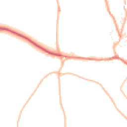 Daytime road noise heatmap for DT2 0AT