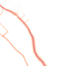 Daytime road noise heatmap for DT2 0AY