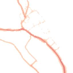 Daytime road noise heatmap for DT2 0BA