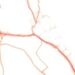 Daytime road noise heatmap for DT2 0BD