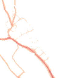 Daytime road noise heatmap for DT2 0BL