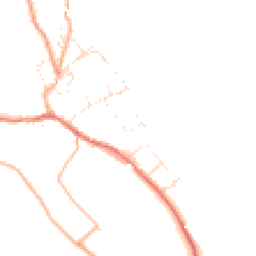 Daytime road noise heatmap for DT2 0BN