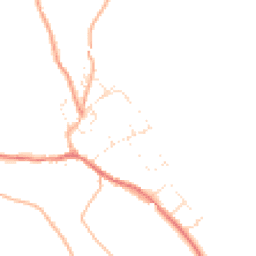Daytime road noise heatmap for DT2 0BP