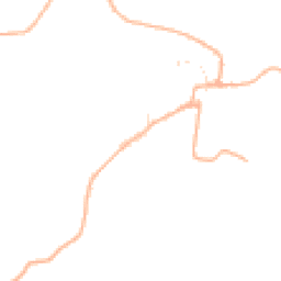 Daytime road noise heatmap for DT2 0DD