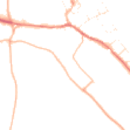 Daytime road noise heatmap for DT2 0ED