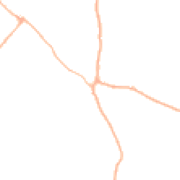 Daytime road noise heatmap for DT2 7BG