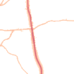 Daytime road noise heatmap for DT2 7BH