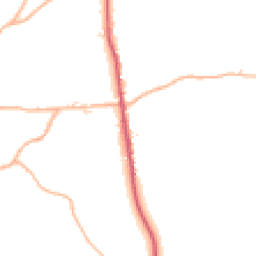 Daytime road noise heatmap for DT2 7BZ
