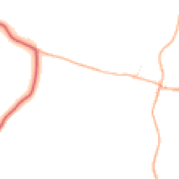 Daytime road noise heatmap for DT2 7HP